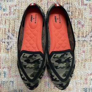 Camo JUDY + Birdies loafers - size 7